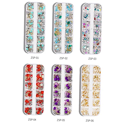 Happyyami 5Stücke Teiliges Nagelkunst Zubehörset Perlen Maniküre Dekoration Für Damen Für Natürliche Und Künstliche Nägel Perfektes Happyyami 5Stücke Teiliges Nagelkunst Zubehörset Perlen Maniküre Dekoration Für Damen Für Natürliche Und Künstliche Nägel Perfektes von Happyyami