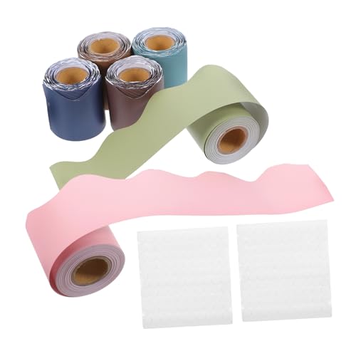 Happyyami 6 Rollen Bordüren Für Plakattafeln Pinnwand Hintergrundpapier Pinnwand Dekorationen Für Den Unterricht Lehrer Briefpapier Happyyami 6 Rollen Bordüren Für Plakattafeln Pinnwand Hintergrundpapier Pinnwand Dekorationen Für Den Unterricht Lehrer Briefpapier von Happyyami