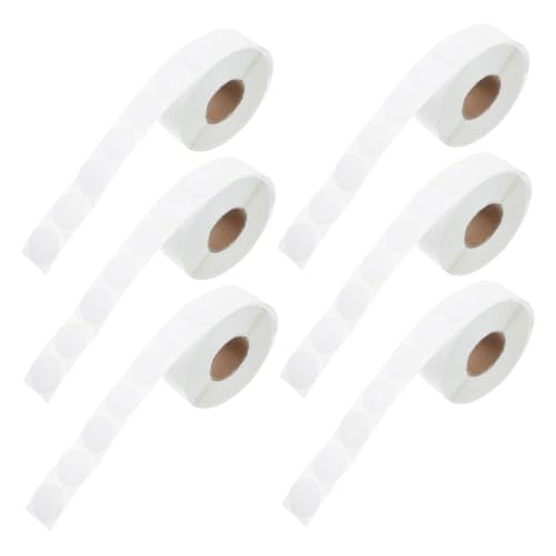 Happyyami 6 Rollen Runde Aufkleber Etikettenaufkleber Markierungsaufkleber Schreibwarenaufkleber Farbcodierungsetiketten Farbcodierungsetiketten Selbstklebende Etiketten Büroetiketten Happyyami 6 Rollen Runde Aufkleber Etikettenaufkleber Markierungsaufkleber Schreibwarenaufkleber Farbcodierungsetiketten Farbcodierungsetiketten Selbstklebende Etiketten Büroetiketten von Happyyami