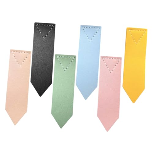 Happyyami 6 Stück Leder Lesezeichen Kreuz Lesezeichen Künstlerisches Lesezeichen Süßes Lesezeichen Leseseitenmarkierung Lesezeichen Schlüsselanhänger Mit Etiketten Happyyami 6 Stück Leder Lesezeichen Kreuz Lesezeichen Künstlerisches Lesezeichen Süßes Lesezeichen Leseseitenmarkierung Lesezeichen Schlüsselanhänger Mit Etiketten von Happyyami