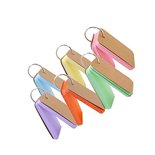 Happyyami 6 Stück Notizkarten mit Ring Bunte Memo Pads für Büro und Schule Praktische Papiernotizen Frischen Farben Abreißbar und Vielseitig Einsetzbar Happyyami 6 Stück Notizkarten mit Ring Bunte Memo Pads für Büro und Schule Praktische Papiernotizen Frischen Farben Abreißbar und Vielseitig Einsetzbar von Happyyami