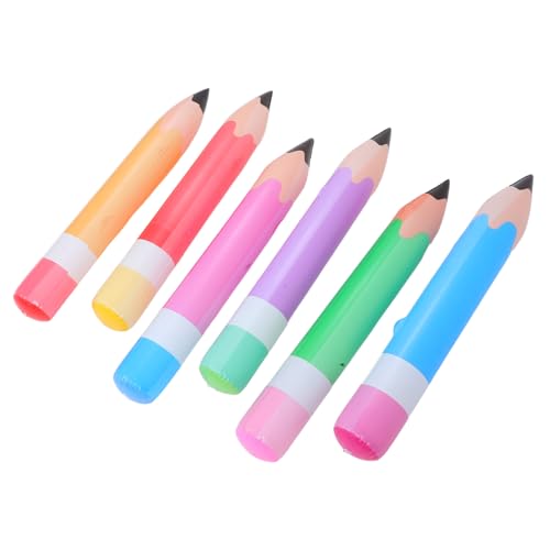 Happyyami 6 Stück Teiliges Große Aufblasbare Buntstift Deko in Leuchtenden Farben Schnelle Inflation Kreative Schulraumdekoration für Back To School Klassenzimmer und Partygestaltung Happyyami 6 Stück Teiliges Große Aufblasbare Buntstift Deko in Leuchtenden Farben Schnelle Inflation Kreative Schulraumdekoration für Back To School Klassenzimmer und Partygestaltung von Happyyami