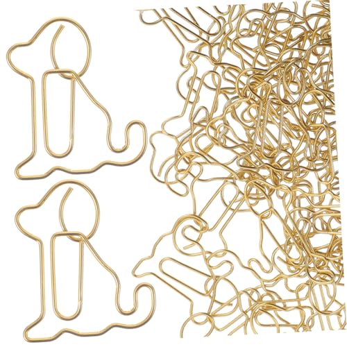 Happyyami 60 Stück Süße Hundeförmige Büroklammern aus Metall Kreative Lesezeichen für Hundeliebhaber Dekorative Papierclips für Dokumente und Bürobedarf Happyyami 60 Stück Süße Hundeförmige Büroklammern aus Metall Kreative Lesezeichen für Hundeliebhaber Dekorative Papierclips für Dokumente und Bürobedarf von Happyyami