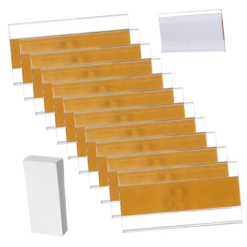 Happyyami 60 Stück selbstklebende Regaletiketten ordnerregal book shelf stand stickern stickers tagout Regalklammern aus Draht Kleberegal Schubladenetiketten Etiketten zum Organisieren PVC Happyyami 60 Stück selbstklebende Regaletiketten ordnerregal book shelf stand stickern stickers tagout Regalklammern aus Draht Kleberegal Schubladenetiketten Etiketten zum Organisieren PVC von Happyyami