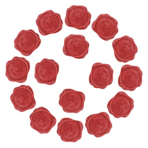 Happyyami 60Stücke Wachsversiegelungsaufkleber Geprägte Hüllkleberdichtungen für Umschläge Einladungen und DIY Projekte Selbstklebend für und Besondere Anlässe Happyyami 60Stücke Wachsversiegelungsaufkleber Geprägte Hüllkleberdichtungen für Umschläge Einladungen und DIY Projekte Selbstklebend für und Besondere Anlässe von Happyyami