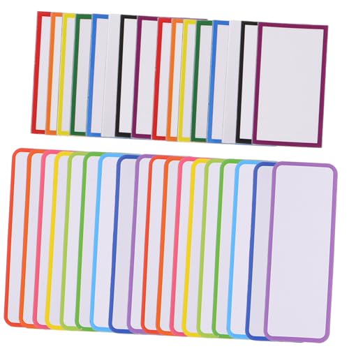 Happyyami 67 Stück Magnetische Etikettaufkleber Magnete Magnetische, Trocken Abwischbare Etiketten Etikett Für Trockenerlöser Liste Leere Etiketten Löschbar Etiketten Für Whiteboard Klebrig von Happyyami