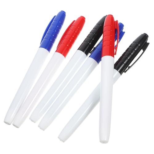 Happyyami 6Stücke Abwischbare Whiteboard Marker Praktische Wiederverwendbare Marker Mit Feiner Spitze Für Schule Büro Und Zuhause Happyyami 6Stücke Abwischbare Whiteboard Marker Praktische Wiederverwendbare Marker Mit Feiner Spitze Für Schule Büro Und Zuhause von Happyyami