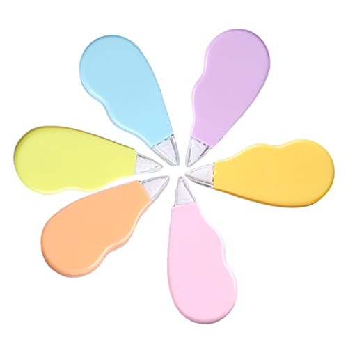 Happyyami 6Stücke Korrekturbänder für Schreibwaren mit Ergonomischem Design für Schule Büro und Zuhause Sicher und Fotos Perfektes Happyyami 6Stücke Korrekturbänder für Schreibwaren mit Ergonomischem Design für Schule Büro und Zuhause Sicher und Fotos Perfektes von Happyyami