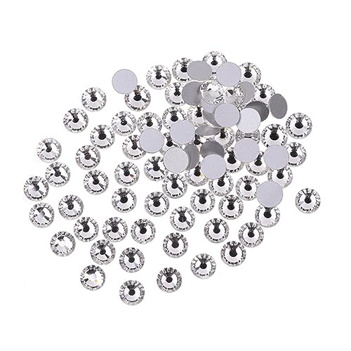 Happyyami 72Stücke Flatback Strasssteine für Nail Art und Bastelprojekte Transparent und Hochwertiges für Funkelnde Verzierungen und Designs Happyyami 72Stücke Flatback Strasssteine für Nail Art und Bastelprojekte Transparent und Hochwertiges für Funkelnde Verzierungen und Designs von Happyyami