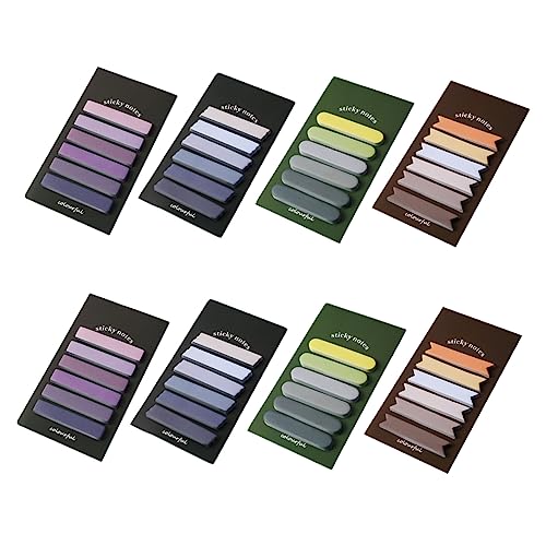 Happyyami 8 Sätze Teiliges Selbstklebende Notizen Verschiedenen Farben Praktische Haftnotizen für Büro Schule und Zuhause für Notizen Erinnerungen und Organisation Happyyami 8 Sätze Teiliges Selbstklebende Notizen Verschiedenen Farben Praktische Haftnotizen für Büro Schule und Zuhause für Notizen Erinnerungen und Organisation von Happyyami