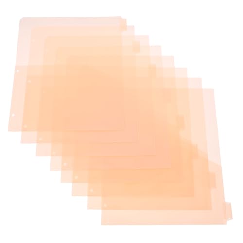 Happyyami 8 Teilige Unterteilte Aufbewahrungstasche Papier Organizer Ordner Mit Trennwänden Dokumentenorganisation Registerkartendatei Drei Ordnereinlagen Trennwände Ringteiler Mit von Happyyami