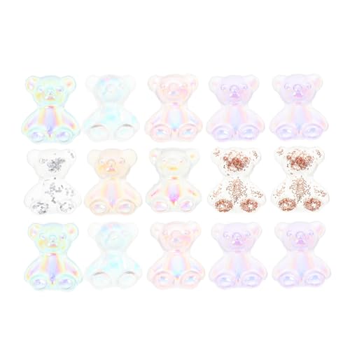 Happyyami 80Stücke Harz Dekore Süße Cartoon Nail Art Zubehör Für DIY Nageldesigns Für Zuhause Und Maniküre Salons Langlebig von Happyyami
