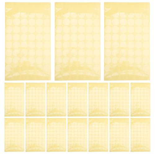 Happyyami 84 Blatt transparente Aufkleber zum Verschließen: Runde Paketsiegel, transparente selbstklebende Verschlussaufkleber für Briefumschläge, Lebensmitteltüten, Geschenkverpackungen Happyyami 84 Blatt transparente Aufkleber zum Verschließen: Runde Paketsiegel, transparente selbstklebende Verschlussaufkleber für Briefumschläge, Lebensmitteltüten, Geschenkverpackungen von Happyyami