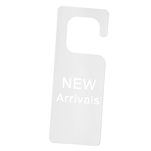 Happyyami Acryl Hängeschild Transparentes Etikett Für Bekleidungsgeschäfte Langlebig Und Vielseitig Einsetzbar Für Einzelhandel Verkaufsveranstaltungen Und Werbung von Happyyami