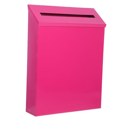 Happyyami Box Rosy Briefkasten Für Zuhause Hochzeitsbriefkasten Eisen Eisenbriefkasten Gartenbriefkasten von Happyyami
