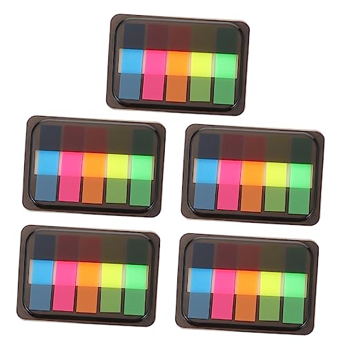 Happyyami Boxen Selbstklebende Notizen Fluoreszierenden Praktische Index Tabs Für Organisation Und Klassifizierung Für Büro Schule Und Zuhause Happyyami Boxen Selbstklebende Notizen Fluoreszierenden Praktische Index Tabs Für Organisation Und Klassifizierung Für Büro Schule Und Zuhause von Happyyami