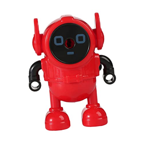 Happyyami Cartoon Robot Bleistiftspitzer Handgehaltener Anspitzer für Schüler Kreatives und Lustiges Design Schnelles und Einfaches Schärfen für Schulbedarf und Zeichnen von Happyyami