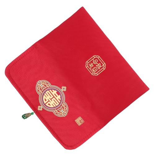 Happyyami Chinesischer Roter Umschlag für Hochzeiten Robuster Glücksumschlag für Geldgeschenke und Hochzeitsfeiern Traditionelles Design mit Ausreichend Platz für Bargeld Happyyami Chinesischer Roter Umschlag für Hochzeiten Robuster Glücksumschlag für Geldgeschenke und Hochzeitsfeiern Traditionelles Design mit Ausreichend Platz für Bargeld von Happyyami