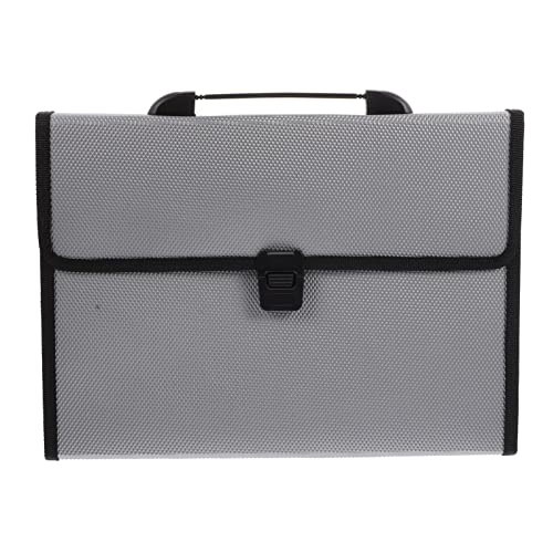 Happyyami Erweiterbarer Dokumentenordner mit Griff Tragbar für Büro Schule und Reisen Vielseitiger Aktenorganizer Stilvollem Design von Happyyami