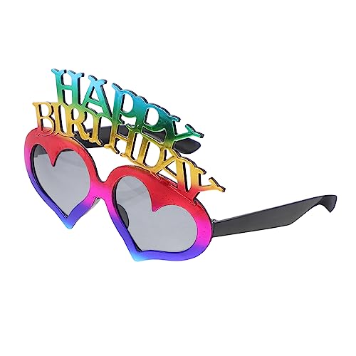 Happyyami Geburtstagsbrille Herzförmige Sonnenbrille Neuartige Geburtstagssonnenbrille Geburtstagsdekoration Dekorationen Alles Gute Zum Geburtstag Brille Sonnenbrille Brillen Requisiten Happyyami Geburtstagsbrille Herzförmige Sonnenbrille Neuartige Geburtstagssonnenbrille Geburtstagsdekoration Dekorationen Alles Gute Zum Geburtstag Brille Sonnenbrille Brillen Requisiten von Happyyami