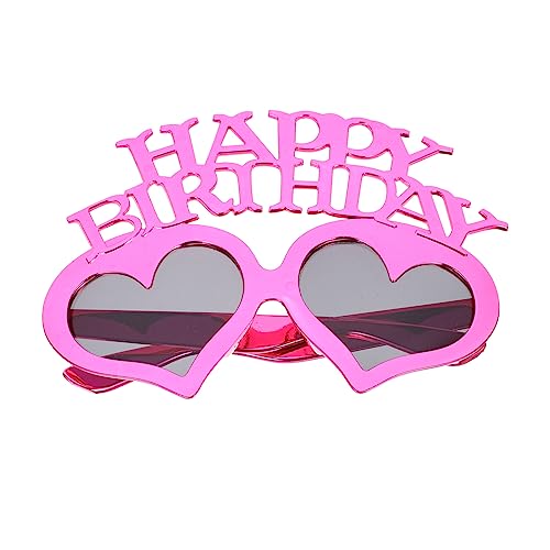 Happyyami Geburtstagsbrille Skurrile Herzform Herz Sonnenbrille Lustige Brille Süße Brille Blaue Sonnenbrille Für Geburtstagspartys Farbe Lustige Partybrille Festival Happy PC Rosy Happyyami Geburtstagsbrille Skurrile Herzform Herz Sonnenbrille Lustige Brille Süße Brille Blaue Sonnenbrille Für Geburtstagspartys Farbe Lustige Partybrille Festival Happy PC Rosy von Happyyami
