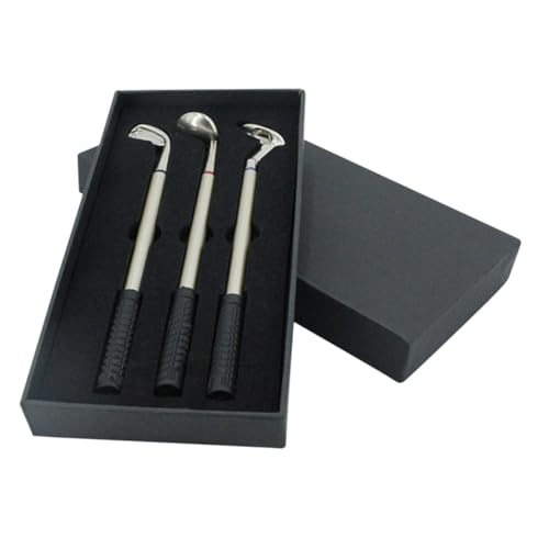 Happyyami Golf Kugelschreiber Box Mit Golfschläger Design Kreatives Für Golfbegeisterte Dekoratives Büromaterial Für Schreibtisch Und Büro Hochwertige Stifte von Happyyami
