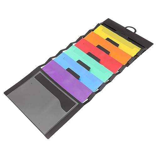Happyyami Hängende Aktenordner Tasche Multifunktionale Aufbewahrungslösung für Büro Schule und Reisen Format Fächer Schwarz aus Strapazierfähigem Praktisch und Tragbar von Happyyami