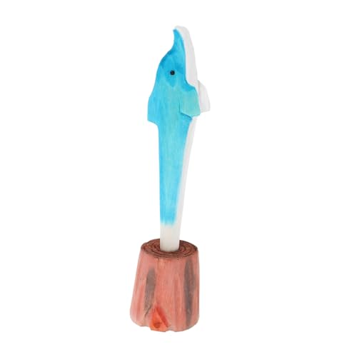 Happyyami Handgeschnitzter Holzstift Delfinform Niedlicher Tier Kugelschreiber für und Pädagogisches Hilfsmittel für Schule und Langlebig und Vielseitig von Happyyami