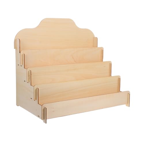 Happyyami Holz Grußkartenständer mit Großem für Aufkleber und Postkarten Einfache Montage ohne Werkzeug Diy Freundliche Oberfläche für Individuelles Design für Verkaufsstände und Messen Happyyami Holz Grußkartenständer mit Großem für Aufkleber und Postkarten Einfache Montage ohne Werkzeug Diy Freundliche Oberfläche für Individuelles Design für Verkaufsstände und Messen von Happyyami