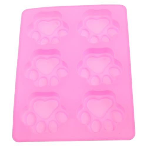 Happyyami Katzenpfoten-abdruckform: Silikon-seifenform Mit 6 Mulden in Tierpfotenform Für Selbstgemachte Kerzen, Seifenherstellung, Schokolade, Süßigkeiten, Fondant, Snacks Und Kekse Happyyami Katzenpfoten-abdruckform: Silikon-seifenform Mit 6 Mulden in Tierpfotenform Für Selbstgemachte Kerzen, Seifenherstellung, Schokolade, Süßigkeiten, Fondant, Snacks Und Kekse von Happyyami