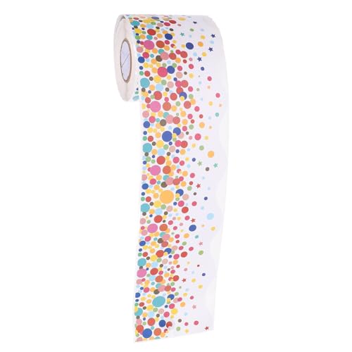 Happyyami Konfetti Pastell Punkte Klassenzimmer Dekorstreifen Abnehmbarer Papierdekorationen Zahlen Bunte Pinnwand Ränder Bulletin Board Zubehör Kupferplatten Aufkleber Happyyami Konfetti Pastell Punkte Klassenzimmer Dekorstreifen Abnehmbarer Papierdekorationen Zahlen Bunte Pinnwand Ränder Bulletin Board Zubehör Kupferplatten Aufkleber von Happyyami