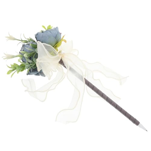 Happyyami Kreativer Kugelschreiber mit Künstlicher Eleganter Schreibstift für Hochzeiten Lehrer Tag und Besondere Anlässe Sanftes Schreiben mit Schwarzer für Freunde und Familie von Happyyami