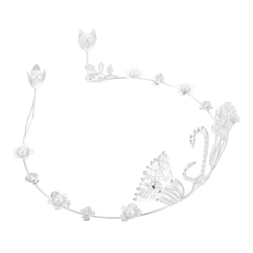 Happyyami Krone Tortenaufsatz mit Perlen und Eleganter Kuchenaufsatz für Geburtstagsfeiern Hochzeiten und Feste Vielseitige Dekoration mit Schwanelement für Besondere Anlässe Happyyami Krone Tortenaufsatz mit Perlen und Eleganter Kuchenaufsatz für Geburtstagsfeiern Hochzeiten und Feste Vielseitige Dekoration mit Schwanelement für Besondere Anlässe von Happyyami