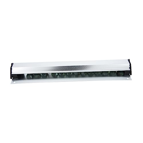 Happyyami Aluminium Legierung Quittungshalter für Küche und Büro Schiebekontrollständer für Restaurant Bestellungen Platzsparender Ticket Halter für Schreibtisch und Konferenzräume von Happyyami