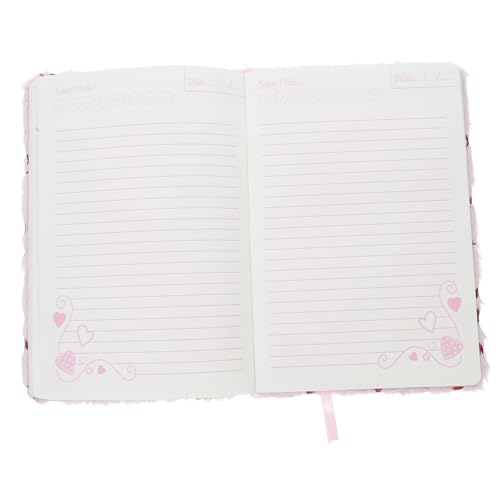 Happyyami Liebesnotizbuch Flauschiger Organizer für Täglichen Gebrauch Vielseitiges Notizbuch für Valentinstag Geschenkidee für Weicher Plüschumschlag für Angenehmes Schreiben Happyyami Liebesnotizbuch Flauschiger Organizer für Täglichen Gebrauch Vielseitiges Notizbuch für Valentinstag Geschenkidee für Weicher Plüschumschlag für Angenehmes Schreiben von Happyyami