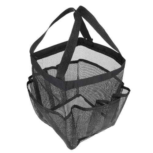 Happyyami Multifunktionale Große Kapazitäts Strandtasche aus Netzstoff Wasserdichtes Design für Kosmetik und Toilettenartikel für Reisen Fitness und Strand Aufhängbar von Happyyami