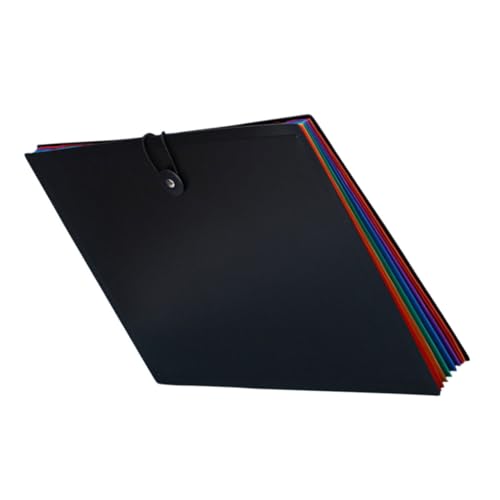Happyyami Ordner Mit Mehreren Ebenen Dateiorganisator Dokumenttasche Geschäftsorganisator Dokumentorganisator Schrankordner-organizer Reiseakten-organizer Black Pp von Happyyami