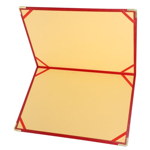 Happyyami Portfolio-Ordner für Dokumente Aktenhalter Dateiorganisator dokumentieren Unterlagen Bindemittel besprechungsmappe aktenkoffer Halter für lose Blätter Büroportfolio Papier rot Happyyami Portfolio-Ordner für Dokumente Aktenhalter Dateiorganisator dokumentieren Unterlagen Bindemittel besprechungsmappe aktenkoffer Halter für lose Blätter Büroportfolio Papier rot von Happyyami
