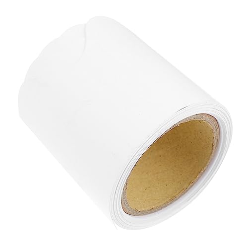 Happyyami Randdekorpapier zurück zu den Schuldekorationsrändern Tafelrand Bordüre für Streifen Wand kreativpapier büroartikel tavlit Bordüre der Tafel Bulletin-Grenzen Papierstau Weiß von Happyyami