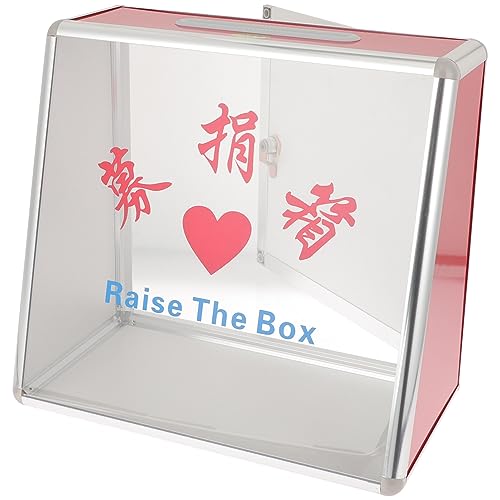 Happyyami Spendenbox mit Design Große Kapazität für Briefe und Vorschläge für Innen und Außenveranstaltungen Leicht und Vielseitig Einsetzbar Lösung Happyyami Spendenbox mit Design Große Kapazität für Briefe und Vorschläge für Innen und Außenveranstaltungen Leicht und Vielseitig Einsetzbar Lösung von Happyyami