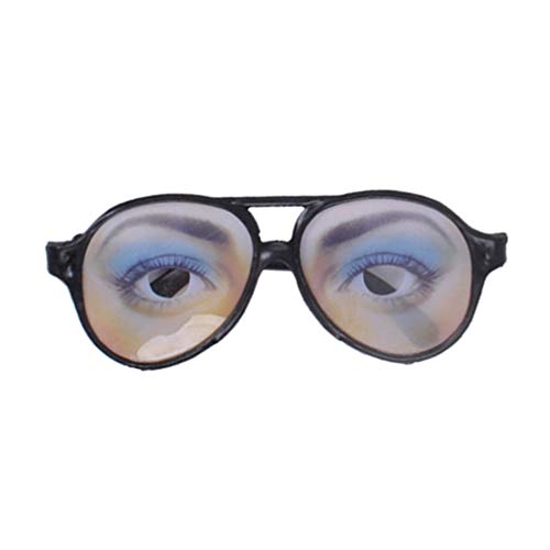 Happyyami Streich-sonnenbrille Neuartige Verkleidungsbrille Party Eyewear. Lustige Halloween-brille Neuheit Töne Augen Partybrille Alberne Gläser Witzbrille Geschenk Kind Schüttgut Zubehör von Happyyami