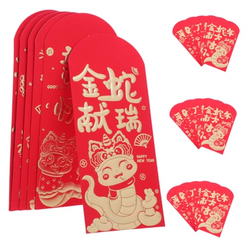 Happyyami Stück Rote Umschläge für Chinesische Neujahr Snake Design Glücksumschläge für Hochzeiten Geburtstage und Frühlingsfest für und Geldgeschenke Happyyami Stück Rote Umschläge für Chinesische Neujahr Snake Design Glücksumschläge für Hochzeiten Geburtstage und Frühlingsfest für und Geldgeschenke von Happyyami