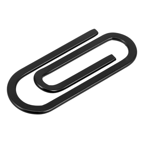 Happyyami Süße Büroklammern Binder Büroklammer Geformt Büroklammern Für Sammelalben Papiermarkierungsklammern Dokumentclips Bobby Stichworte Schlüssel Stift Rostfreier Stahl Black von Happyyami