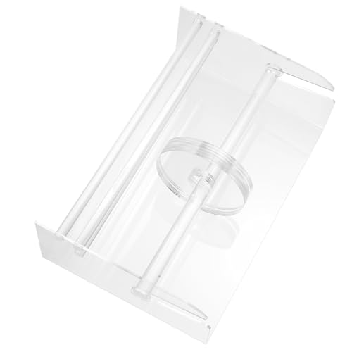 Happyyami Verstellbarer Etikettenspender Fächer Organizer für Aufkleberrollen Klebeband Transparenter Halter für Büro Desktop Benutzerfreundlicher Etikettenhalter aus Robustem Material Happyyami Verstellbarer Etikettenspender Fächer Organizer für Aufkleberrollen Klebeband Transparenter Halter für Büro Desktop Benutzerfreundlicher Etikettenhalter aus Robustem Material von Happyyami