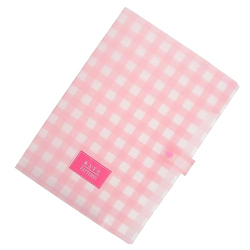 Happyyami Verwalter Der Rechnungsdatei Dokumentieren Büro Unterlagen Ordner Tasche Groß Wasserdicht A4 Dateibewahrer Tragbarer Dateiverwalter Reizender Aktenverwalter Rosa Pp von Happyyami