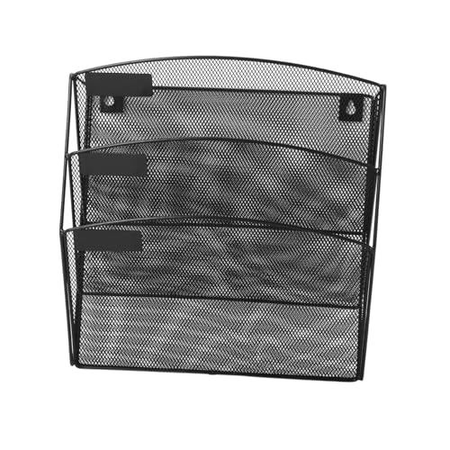 Happyyami Wanddatei Organizer für Büro Mehrlagiger Hängender Ordnerhalter aus Metall Platzsparend für Zuhause und Schule zur Effizienten Aufbewahrung von Dokumenten und Zeitschriften Happyyami Wanddatei Organizer für Büro Mehrlagiger Hängender Ordnerhalter aus Metall Platzsparend für Zuhause und Schule zur Effizienten Aufbewahrung von Dokumenten und Zeitschriften von Happyyami