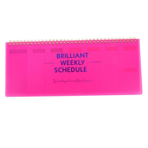 Happyyami Wochenplaner Tischkalender Rosa Planungsunterlagen Kalenderplaner Pads Wöchentlich Agenda Notebook Notizblock Notizbilder Stundenplaner Undatiert Zeitplaner Wochenkalender Eisen Happyyami Wochenplaner Tischkalender Rosa Planungsunterlagen Kalenderplaner Pads Wöchentlich Agenda Notebook Notizblock Notizbilder Stundenplaner Undatiert Zeitplaner Wochenkalender Eisen von Happyyami