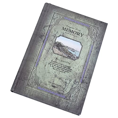 Happyyami einfaches Notizbuch Zu Die Thema Notizbuch tragbar Büro-Notizblock für Notizpolster handschriftliches notizbuch Notebook-Schule kleiner Notizblock Papier Green von Happyyami