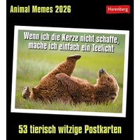 Harenberg Postkartenkalender Animals Memes 2026 Harenberg Postkartenkalender Animals Memes 2026 von Harenberg