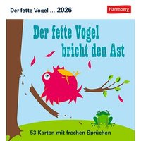 Harenberg Postkartenkalender Der fette Vogel bricht den Ast 2026 Harenberg Postkartenkalender Der fette Vogel bricht den Ast 2026 von Harenberg
